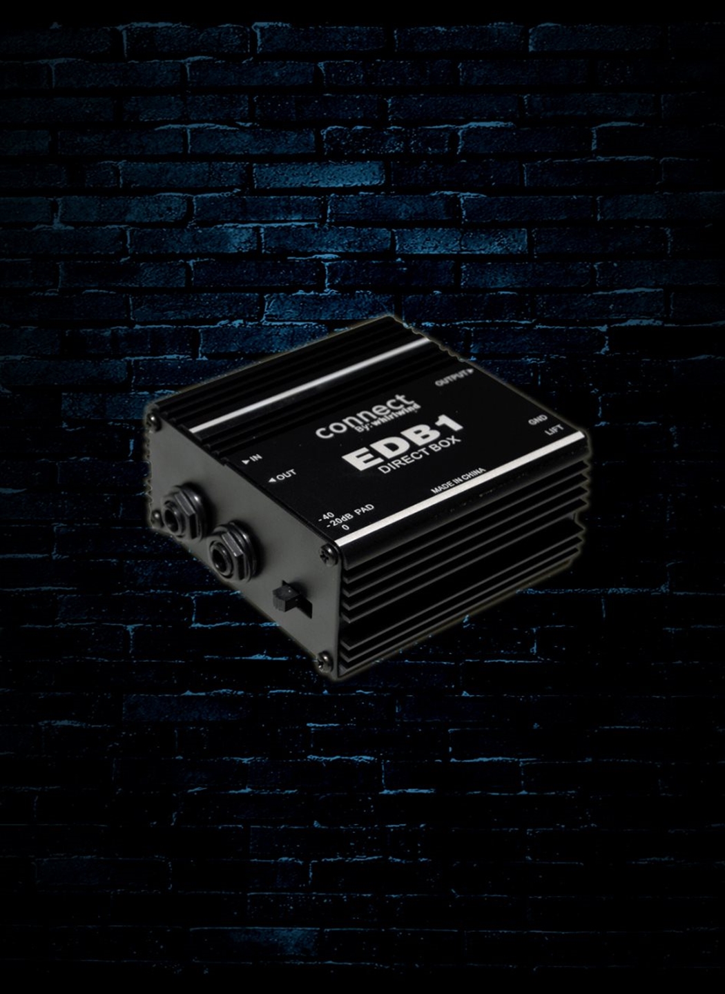 Whirlwind EDB1 Connect Series Passive Direct Box