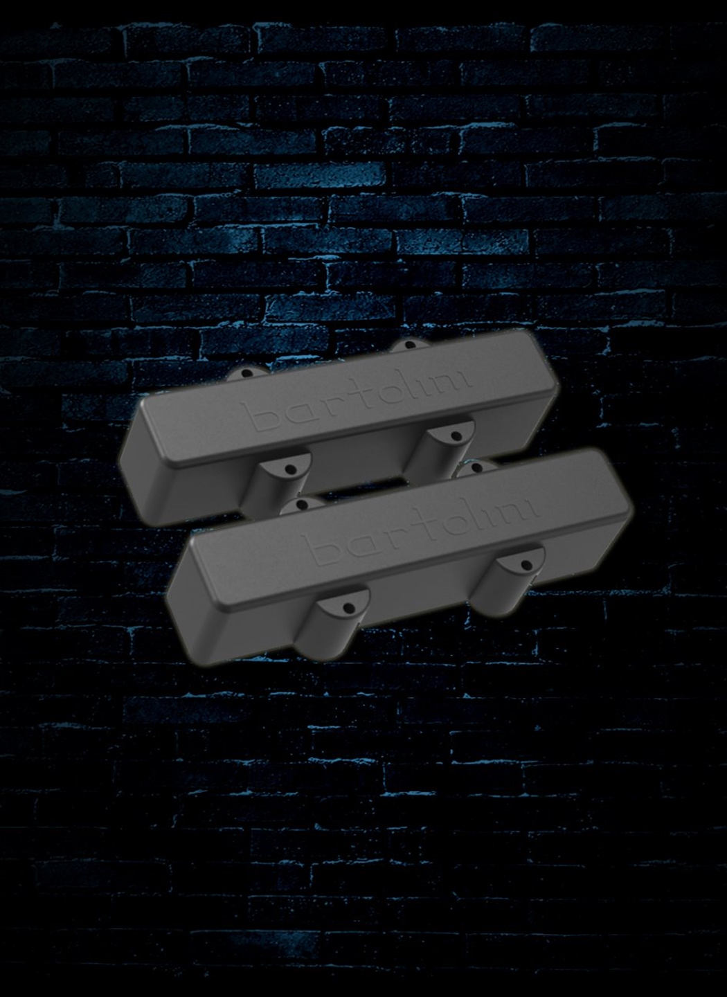 Bartolini 59J1 L S Jazz Bass Neck Bridge Pickup Set Black