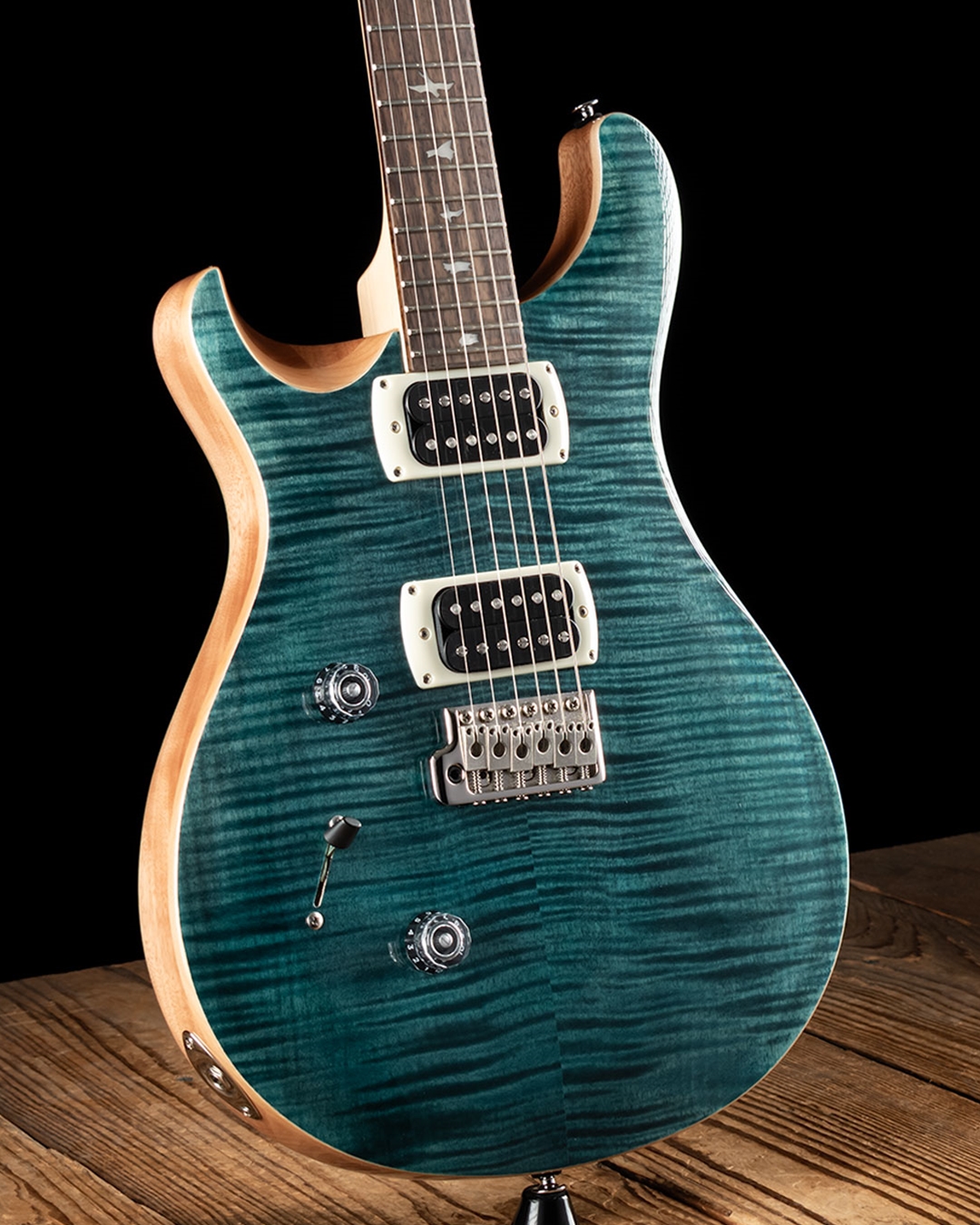 PRS SE Custom 24 (Lefty) - Slate Blue