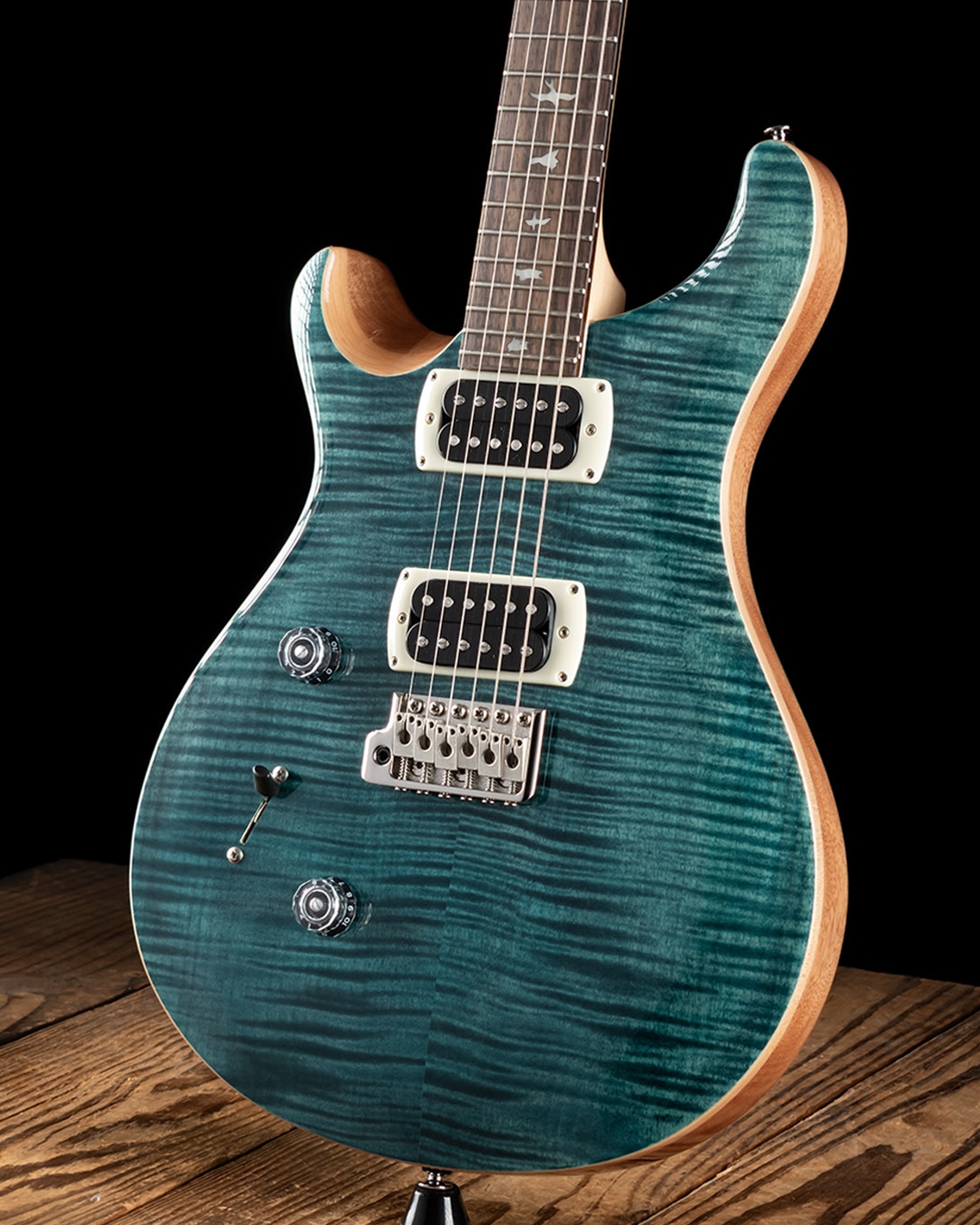 PRS SE Custom 24 (Lefty) - Slate Blue