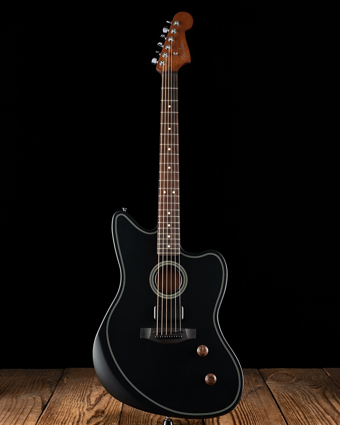 Fender Acoustasonic Standard Jazzmaster - Black