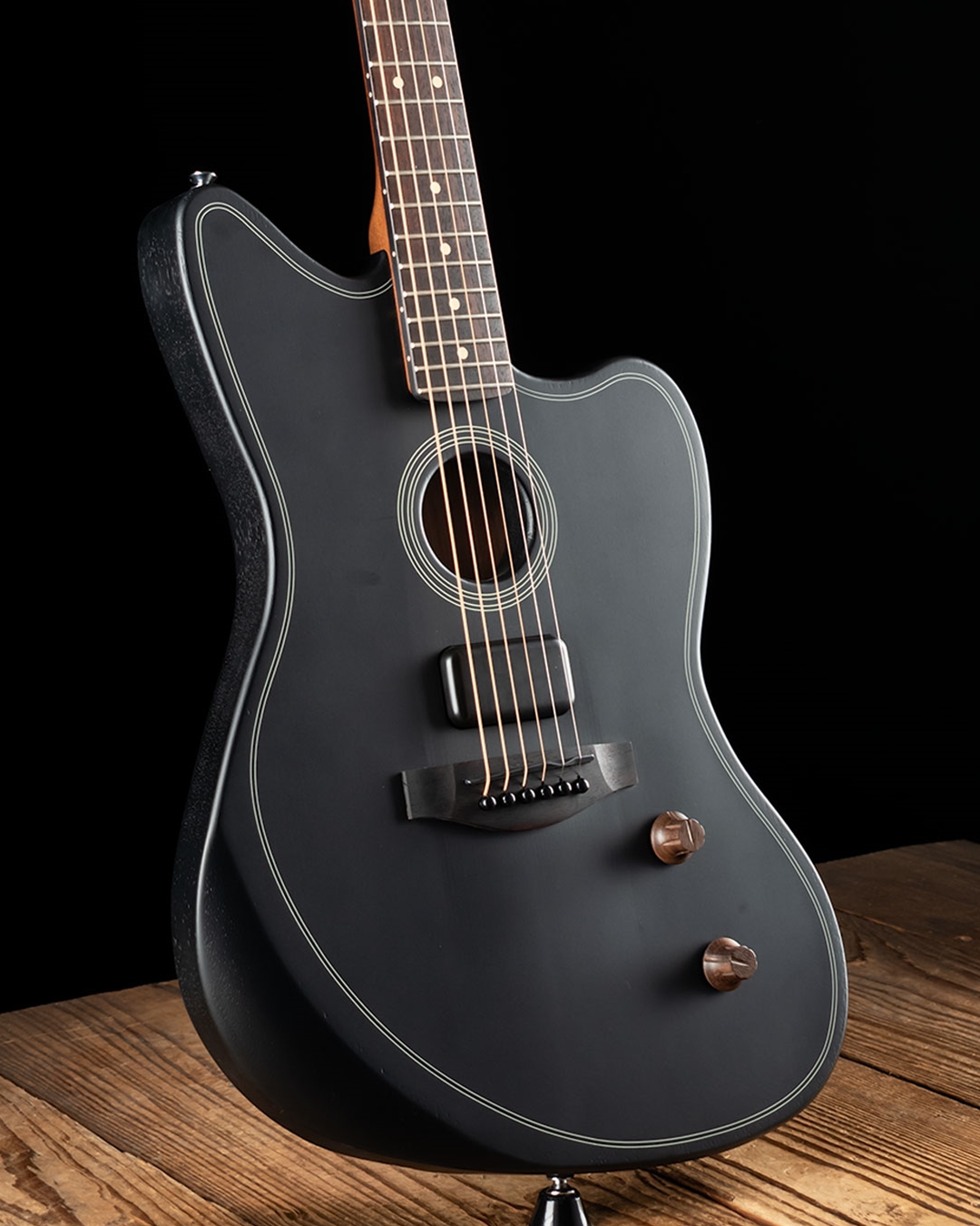 Fender Acoustasonic Standard Jazzmaster - Black