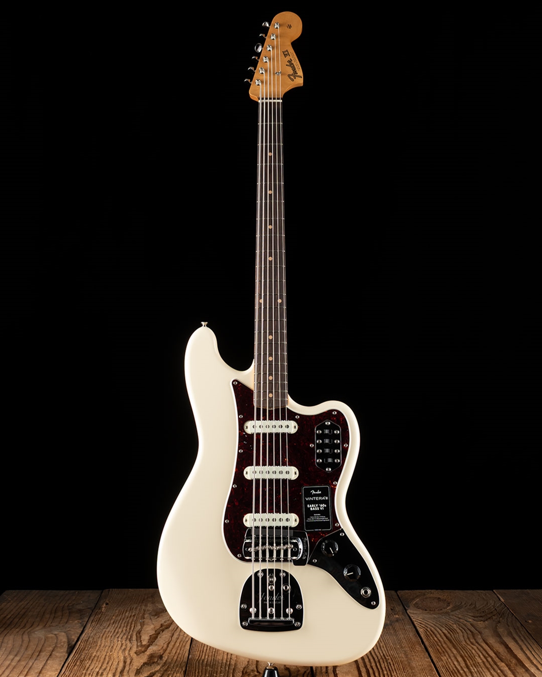 Fender Vintera III Early '60s Bass VI - Olympic White