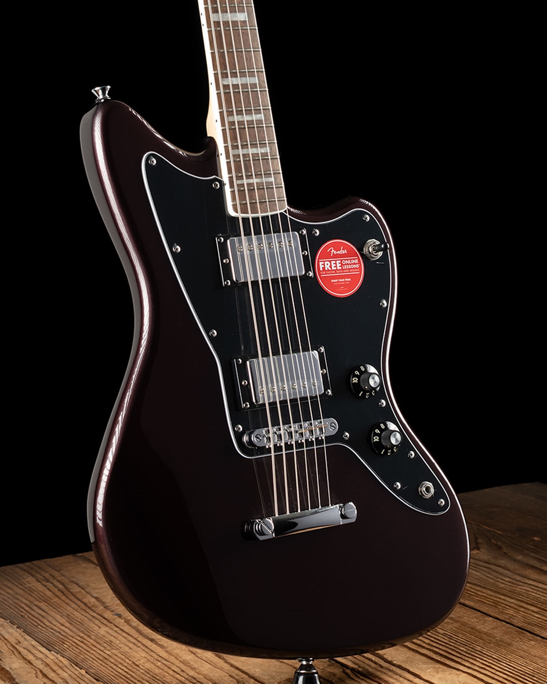 Squier Paranormal III Baritone Jazzmaster ST HH - Oxblood