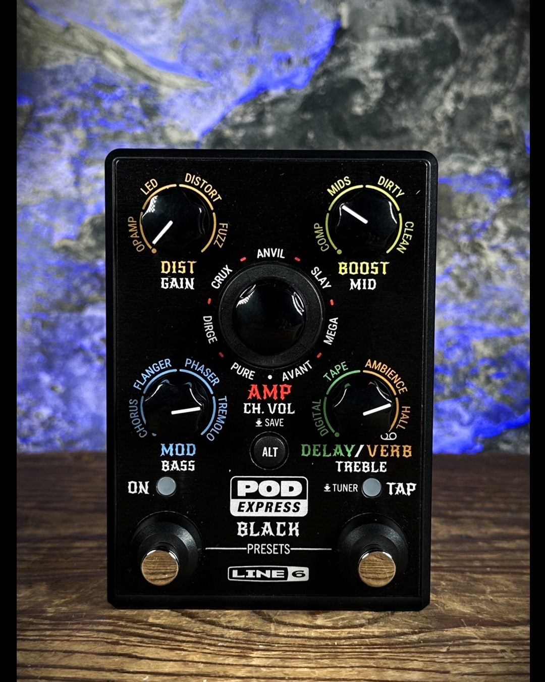 endless sleeper pedal Beautiful Noise Effects Size:Cadet Medium With two footswitches (on/bypass travel accessory Combat Shirts - Massif