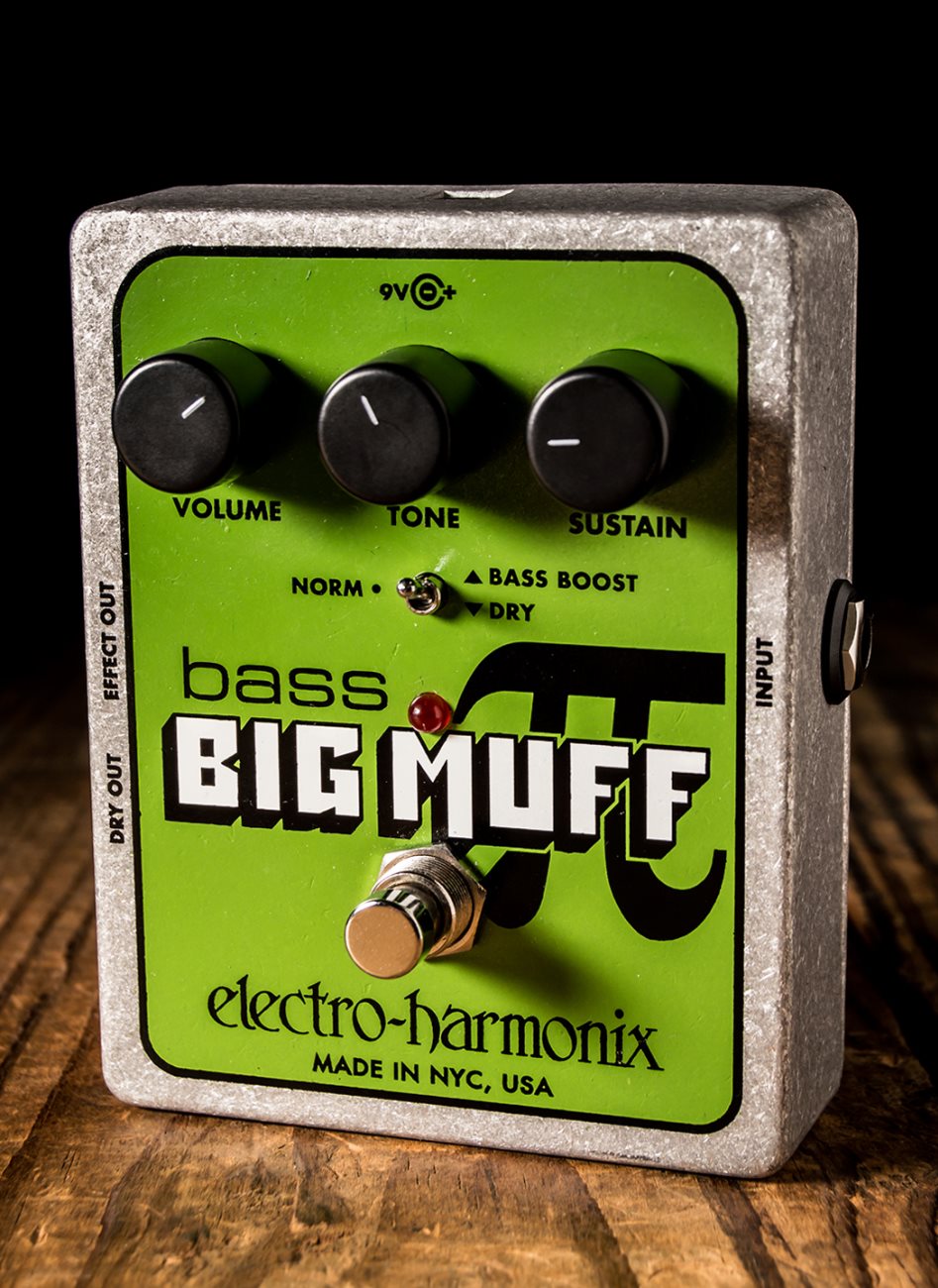 Electro-Harmonix Bass Big Muff Pi Distortion/Sustainer Pedal