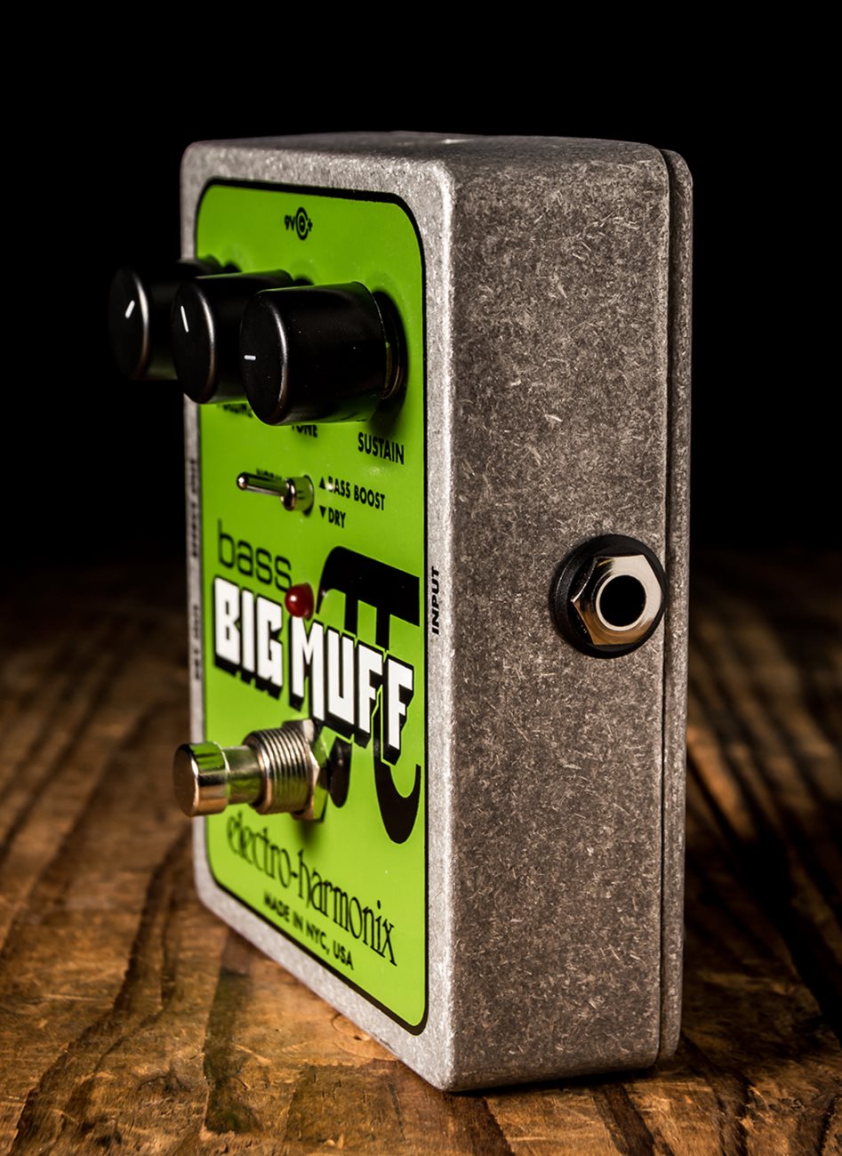 Electro-Harmonix Bass Big Muff Pi Distortion/Sustainer Pedal