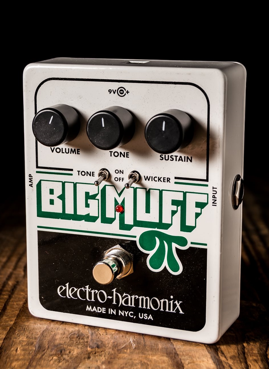 Electro-Harmonix Big Muff Pi with Tone Wicker Distortion Pedal