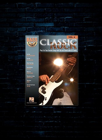 Playalong Bass Classic Rock V6