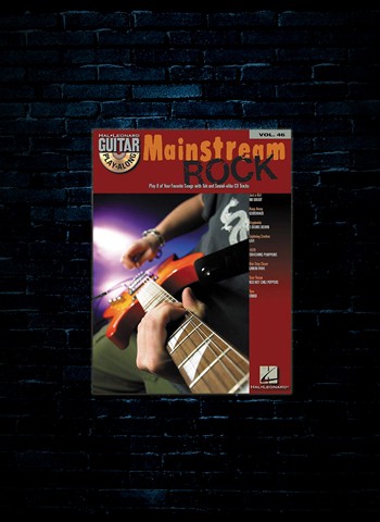 Mainstream Rock Play Along V46 w/CD