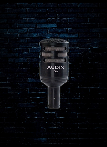 Audix D6 Cardioid Dynamic Instrument Microphone