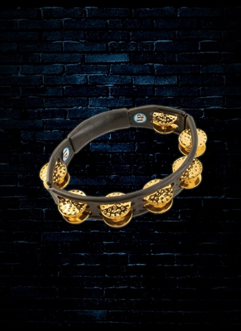 LP174 Cyclops Dual Brass Tambourine - Black