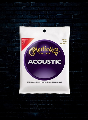 Martin MSP7600 SP Lifespan 92 8 Phosphor Bronze Extra Light 12 String Acoustic Strings