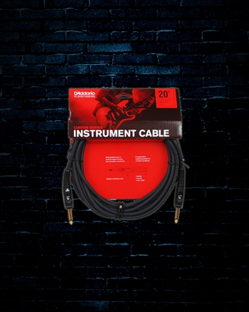 Planet Waves PW-G-20 - 20' Custom Series Instrument Cable