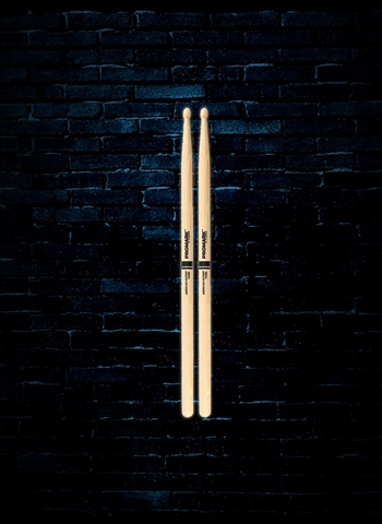 Promark TX2BW Hickory 2B Wood Tip Drumsticks