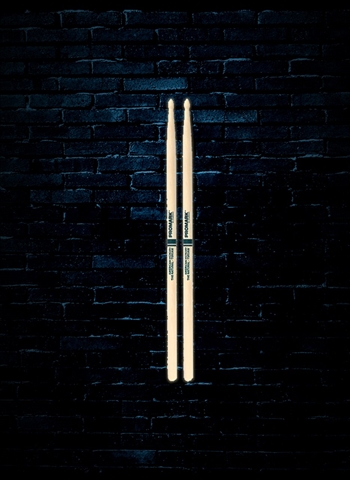 Promark TXR5AW Hickory 5A "The Natural" Wood Tip Drumsticks