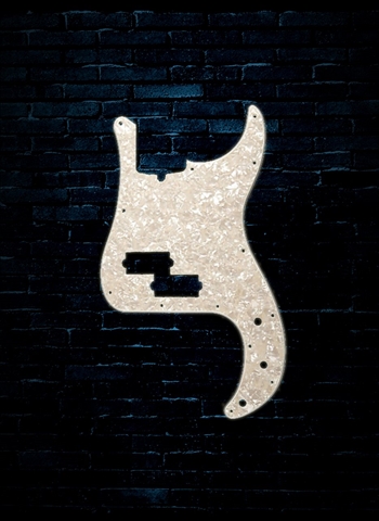 Fender Standard Precision Bass Pickguard - White Pearl