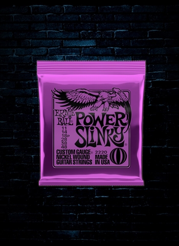 Ernie Ball 2220 Nickel Wound Electric Strings - Power Slinky (11-48)