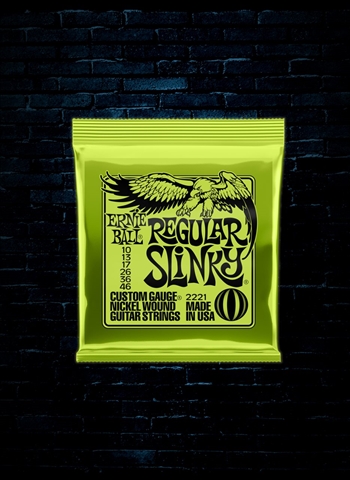 Ernie Ball 2221 Nickel Wound Electric Strings - Regular Slinky (10-46)