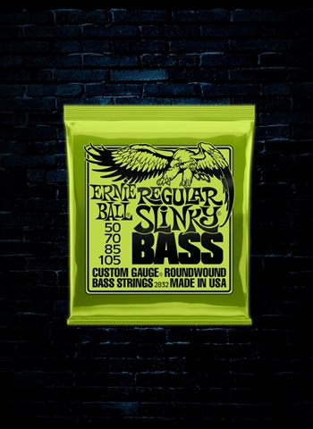 Ernie Ball 2832 Nickel Wound Electric Bass Strings - Regular Slinky (50-105)