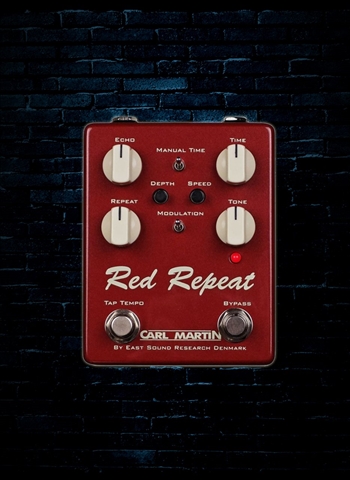 Carl Martin Red Repeat Delay Pedal