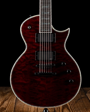 ESP LTD EC-1000QM - See Thru Black Cherry