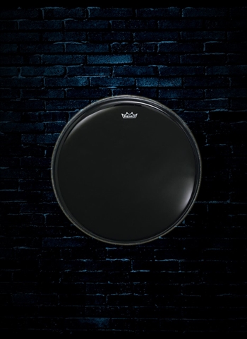 Remo ES-1324-CS - 24" Controlled Sound Ebony Drumhead