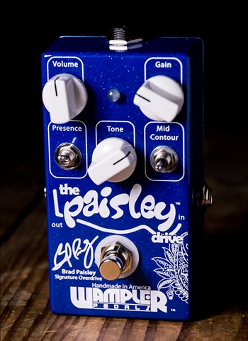 Wampler Paisley Drive Brad Paisley Signature Overdrive Pedal