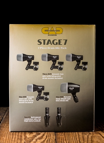 CAD STAGE7 - 7-Piece Drum Microphone Pack