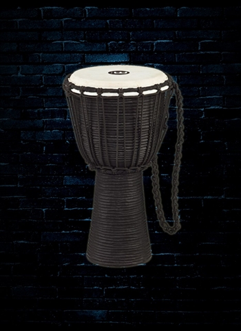 Meinl HDJ3-M Headliner Series Rope Tuned Wood Djembe - Black