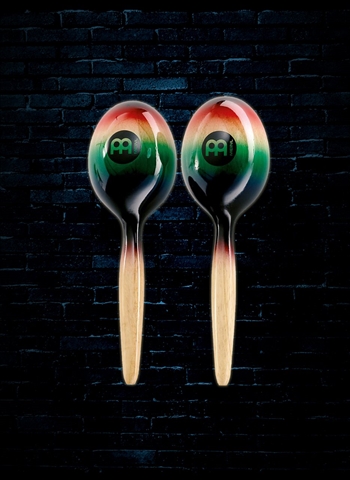 Meinl MWM1MC Oval Wood Maracas - Multi-Color