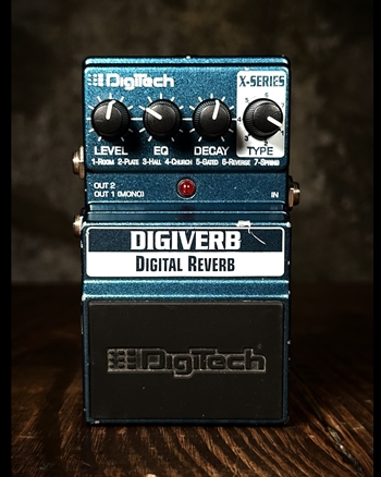 DigiTech DigiVerb Digital Reverb Pedal *USED*