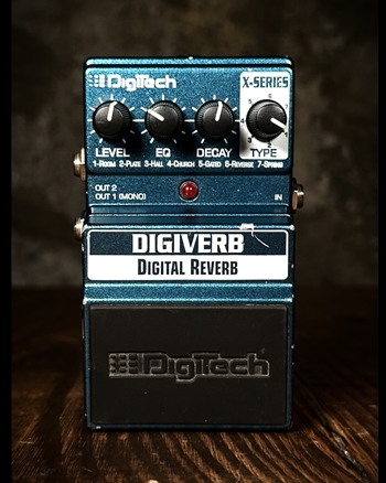 DigiTech DigiVerb Digital Reverb Pedal *USED*