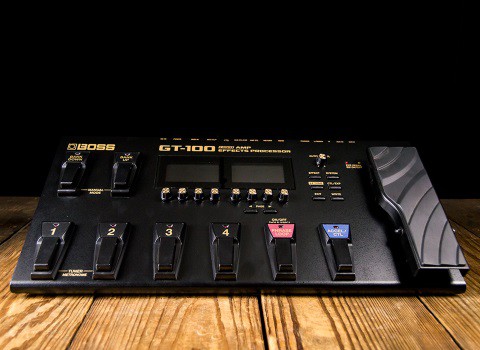 BOSS GT-100 COSM Amp Effects Processor Pedal