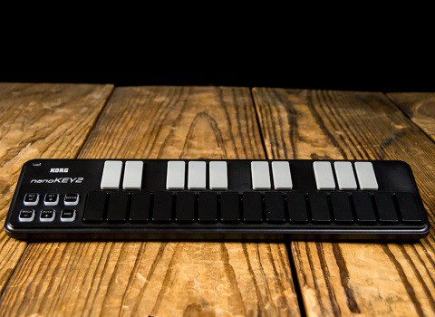 Korg nanoKEY2 Slim-Line USB Keyboard - Black