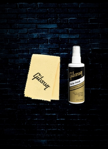 Gibson Guitar Polish + Cloth Combo