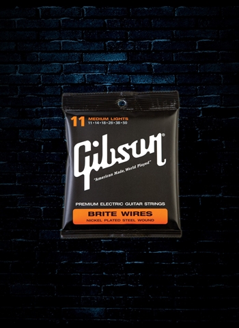 Gibson Brite Wire Electric Strings - Medium (11-50)