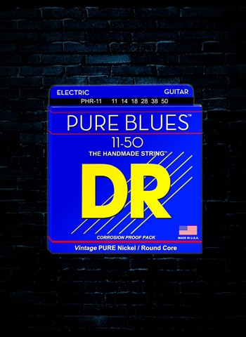 DR PHR-11 Pure Blues Electric Strings - Heavy (11-50)