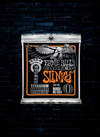 Ernie Ball 3115 RPS Coated Titanium Electric Strings - Skinny/Heavy (10-52)