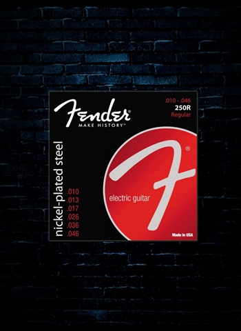 Fender Super 250's Nickel-Plated Steel Strings - Regular (10-46)