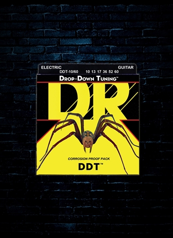 DR DDT-10/60 Drop-Down Tuning Electric Strings - Big-Heavier (10-60)