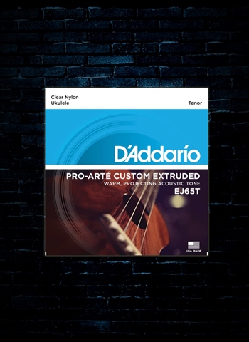 D'Addario EJ65T Pro-Arte Custom Extruded Ukulele Strings - Tenor (29-29)