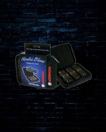 Hohner HooDoo Blues Harmonica Pack (C,D,G)