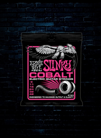 Ernie Ball 2723 Cobalt Electric Strings - Super Slinky (9-42)