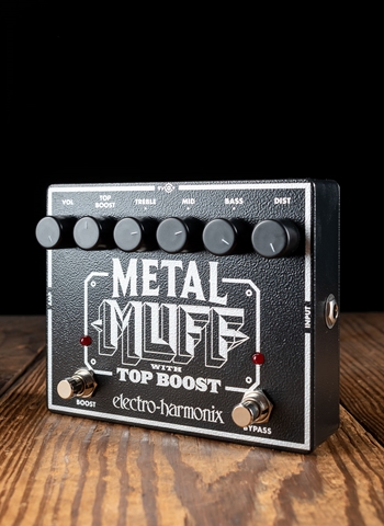 Electro-Harmonix Metal Muff with Top Boost Distortion Pedal