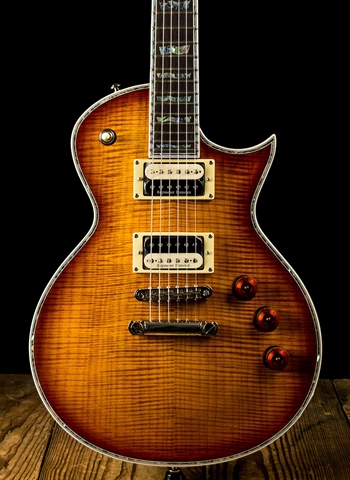 ESP LTD EC-1000FM - Amber Sunburst