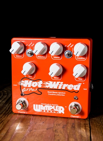 Wampler Hot Wired v2 Brent Mason Signature Dual Overdrive/Distortion Pedal