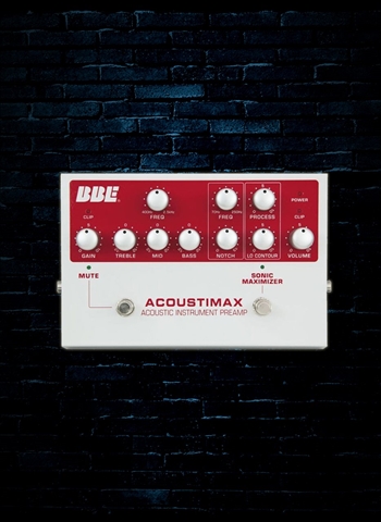 BBE Acoustimax Acoustic Preamp Pedal