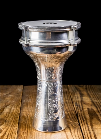 Meinl HE-112 Hand-Hammered Aluminum Darbuka | NStuffmusic.com