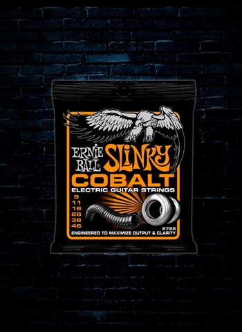 Ernie Ball 2722 Cobalt Electric Strings - Hybrid Slinky (9-46)